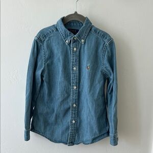 Polo Ralph Lauren Light Blue Denim Shirt